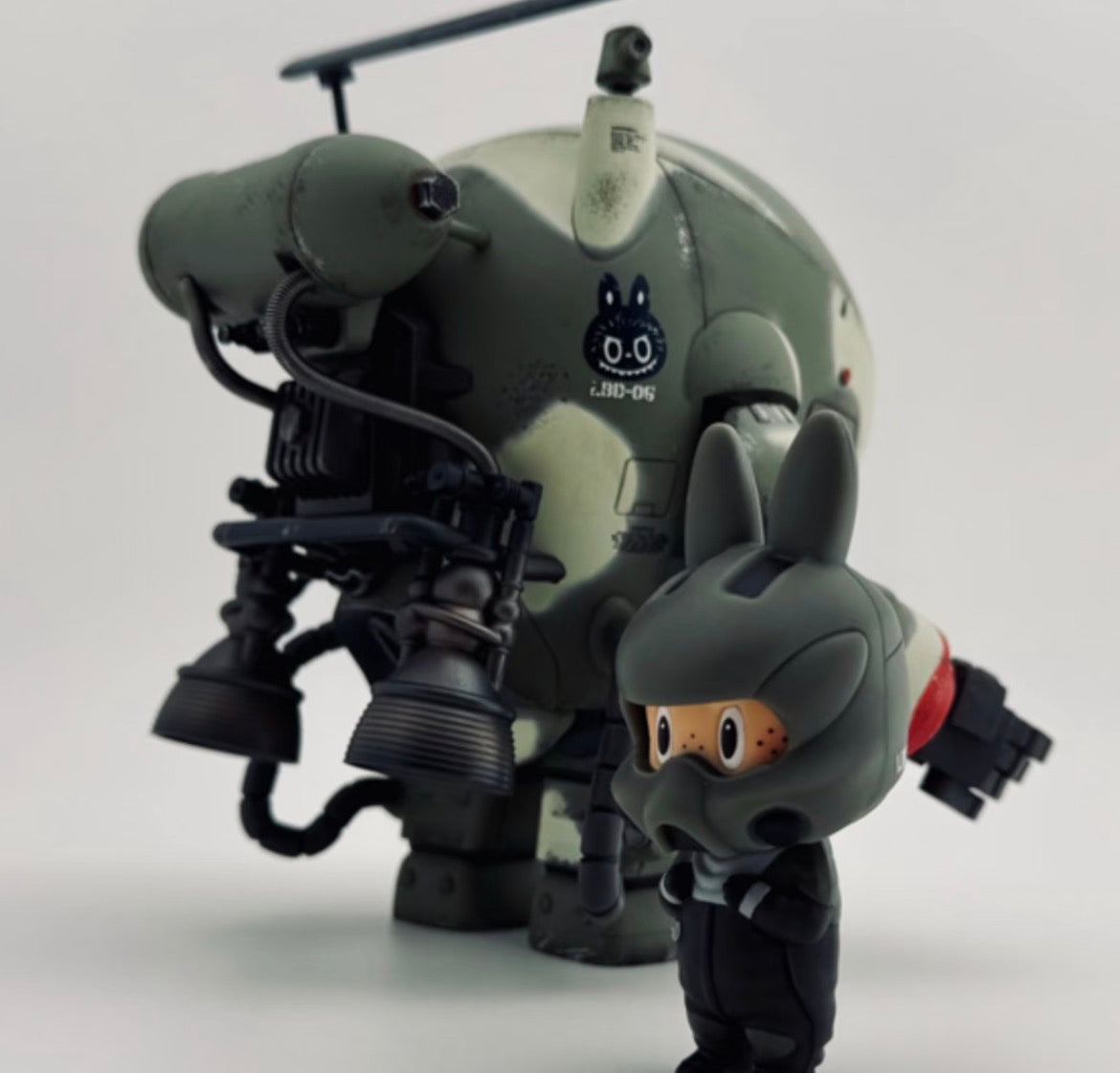 その他 HOW2WORK FIREBALL with mini LABUBU PILOT Labubu The Monsters Fireball With Mini Labubu Pilot Ver.5.0 2025