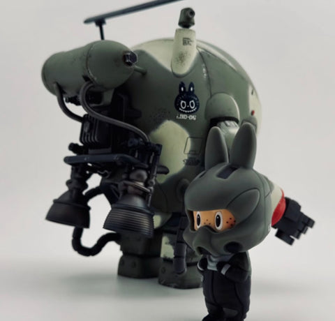 Labubu The Monsters Fireball With Mini Labubu Pilot Ver.5.0 2025 Limited Edition