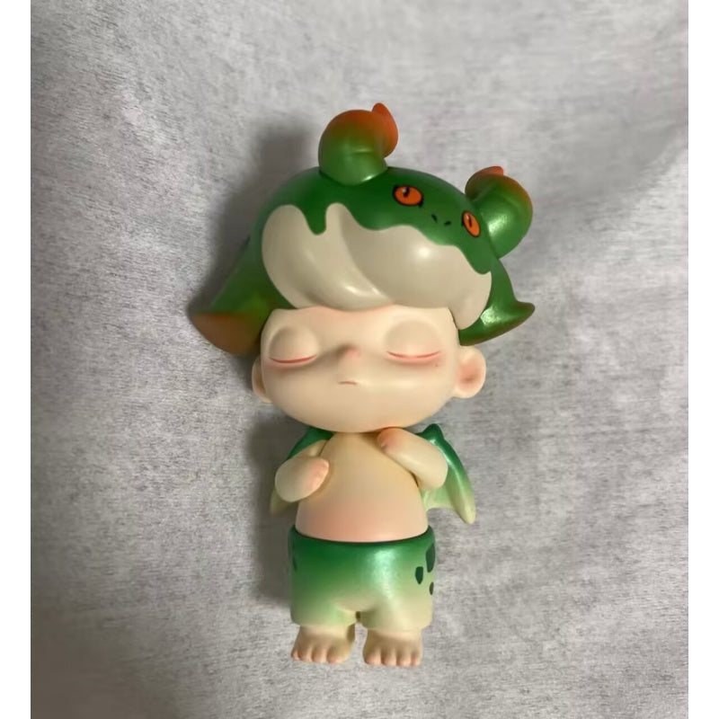 DIMOO Retro Series Little Green Dragon – TOYSEZ