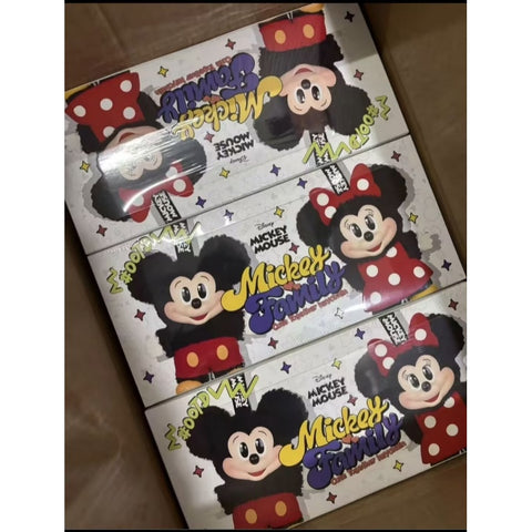 Mickey Family Cute Together Keychain Series Figures Whole Set Brand New With Plastic