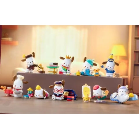 Sanrio Pochacco Vintage Time Train Series Whole Set Brand New With Plastic