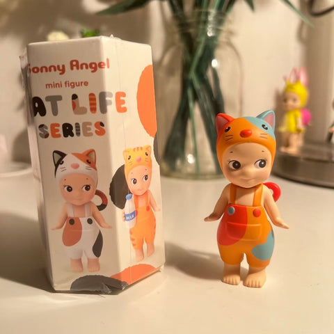 Sonny Angel Cat Life Series Lucky Orange