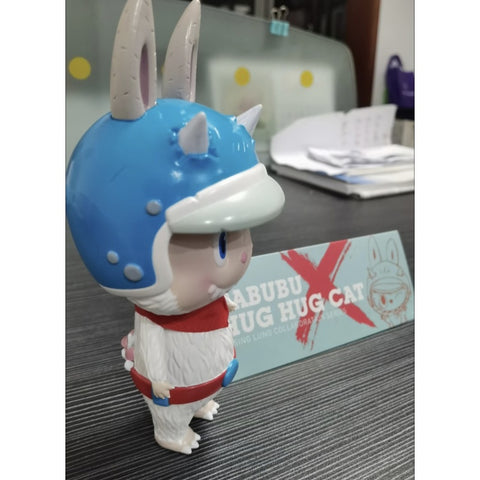 Labubu The Monsters Hug Hug Cat Blue 2020 Limited Edition