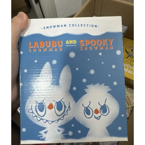Labubu The Monsters Snowman Collection Labubu and Spooky Set 2019 Limited Edition