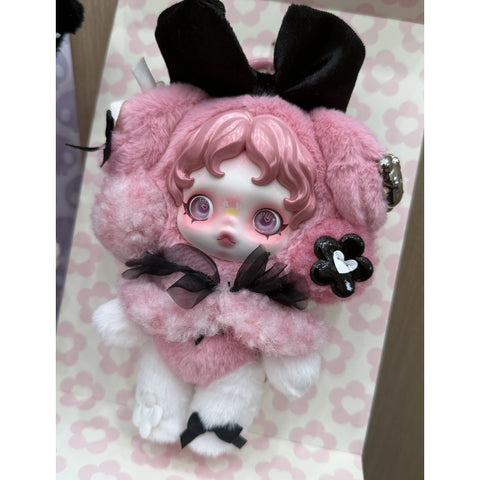 Skullpanda x My Melody Vinyl Plush Doll Pendant 2025 Limited Edition