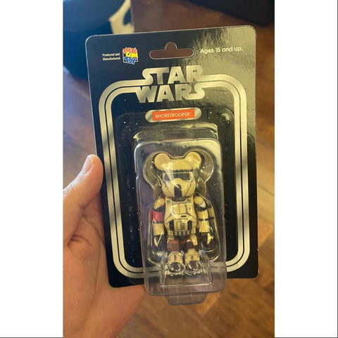 Bearbrick STAR WAR SHORETROOPER 100% Limited Medicom Be@rbrick