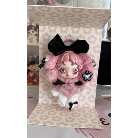 Skullpanda x My Melody Vinyl Plush Doll Pendant 2025 Limited Edition