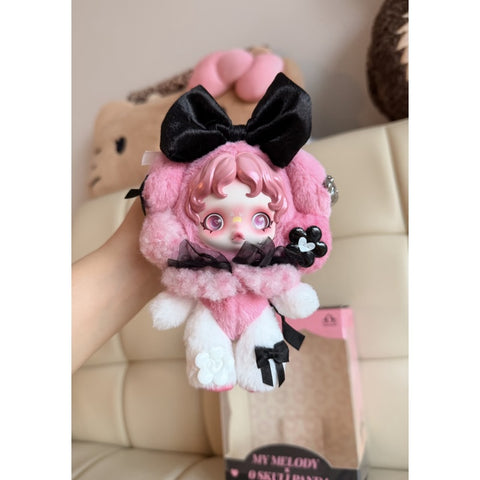 Skullpanda x My Melody Vinyl Plush Doll Pendant 2025 Limited Edition