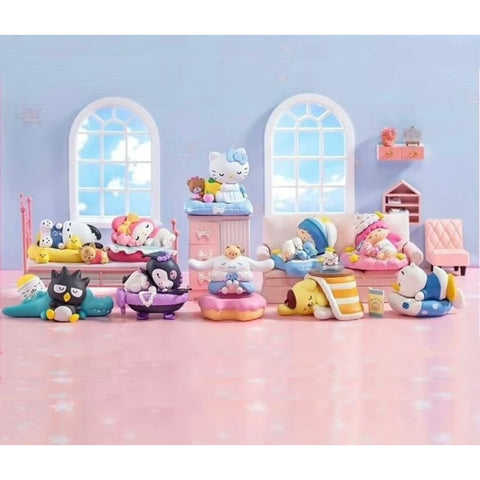 Sanrio Characters Fall A Sleep Series Whole Set Brand New With Plastic