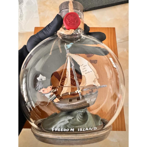Hirono Freedom Island Drift Bottle Ornament 2025 Limited Edition