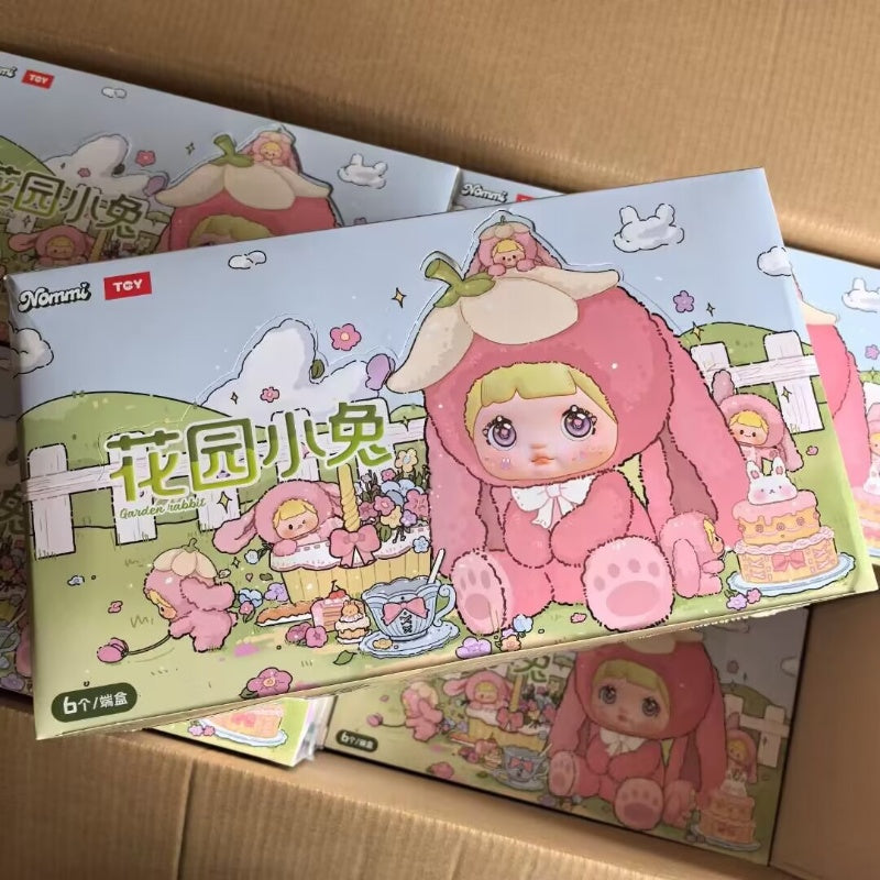 Nommi Garden Rabbit Vinyl Plush Doll Series Whole Set Brand New With P ...