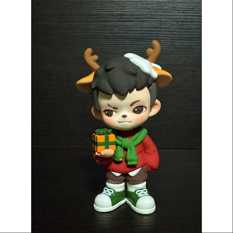 Boy Rayan Merry Christmas Figurine 2023 Limited Edition