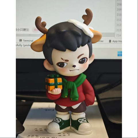 Boy Rayan Merry Christmas Figurine 2023 Limited Edition