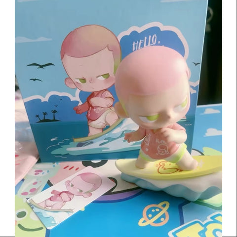 KUBO Summer Surfing Pink Ver.Figurine Art Toy 2023 Limited