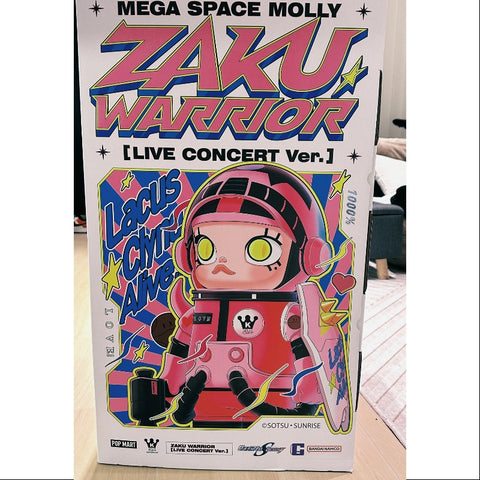 MEGA SPACE MOLLY 1000% Zaku Warrior Live Concert Ver. 2024 LIMITED