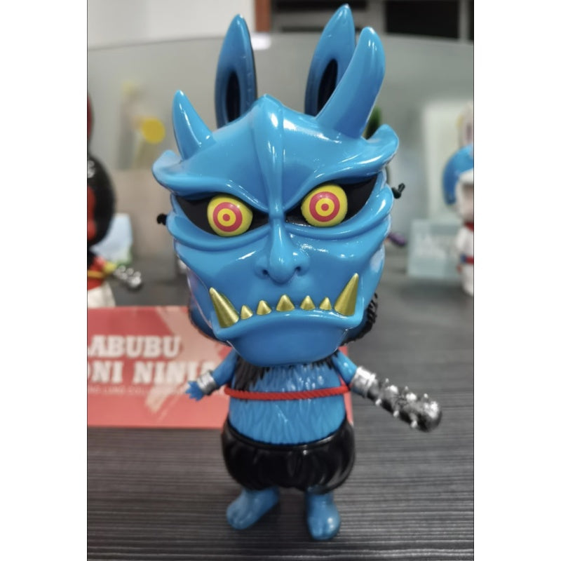 Labubu The Monsters Oni Ninja Blue 2017 Limited Edition