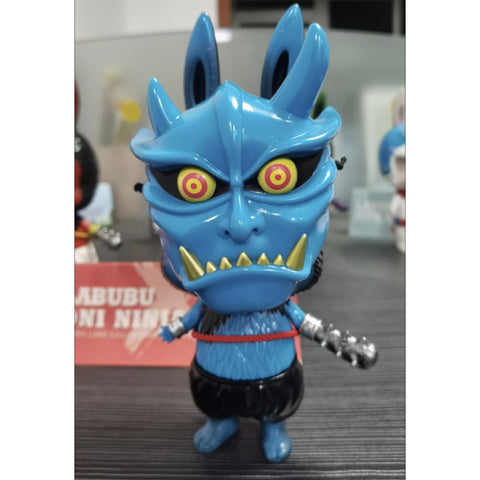 Labubu The Monsters Oni Ninja Blue 2017 Limited Edition
