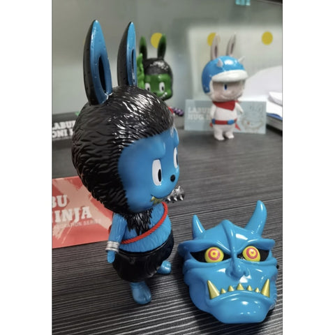 Labubu The Monsters Oni Ninja Blue 2017 Limited Edition