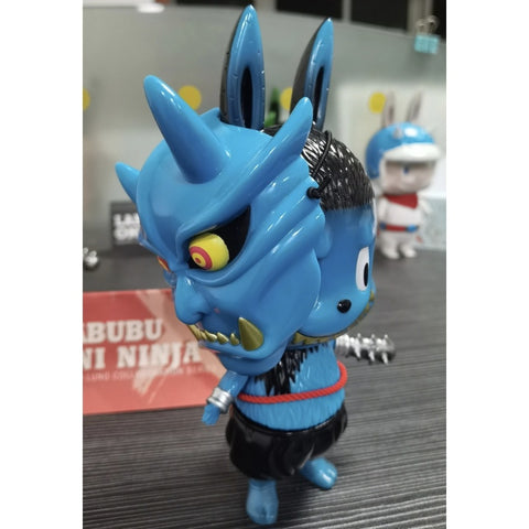 Labubu The Monsters Oni Ninja Blue 2017 Limited Edition