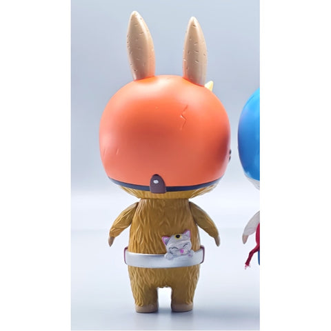 Labubu The Monsters Hug Hug Cat Orange 2017 Limited Edition