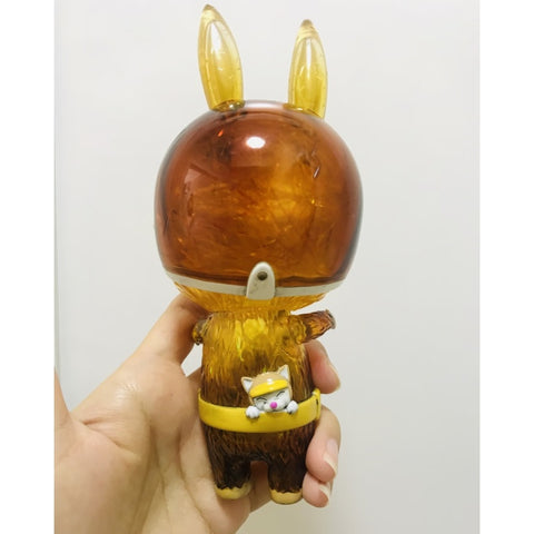 Labubu The Monsters Hug Hug Cat Golden 2017 Limited Edition