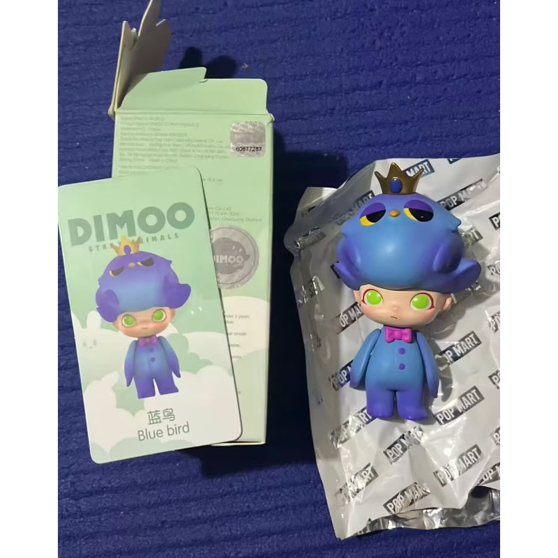 Dimoo Blue Colour DIMOO Stray Animals Series Blue bird – TOYSEZ