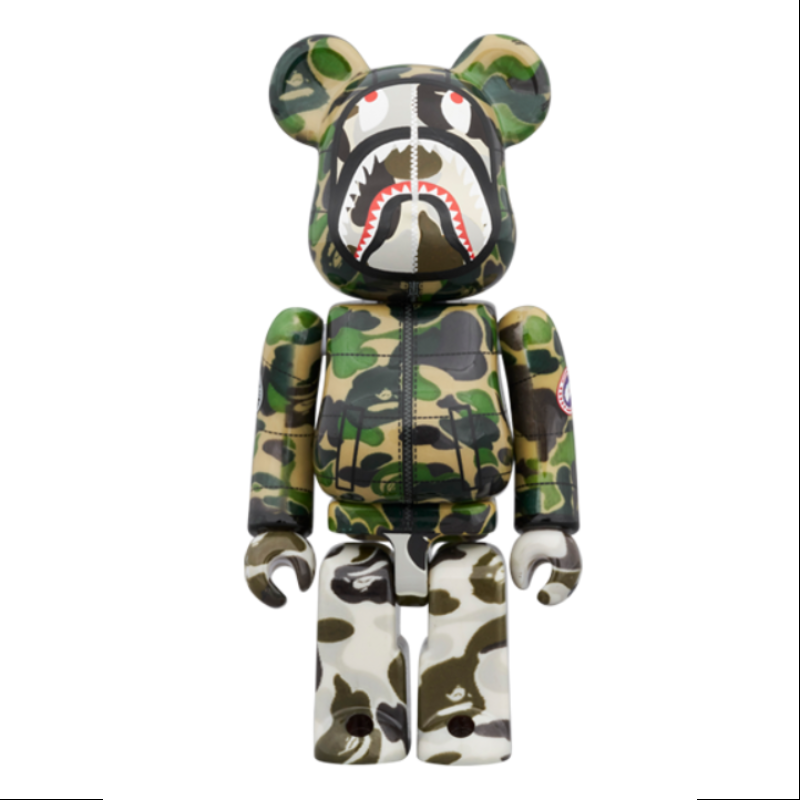 Bearbrick Bape Canada Goose Shark 400% & 100% 3PCS Be@rbrick 2024 Bearbrick Bape Canada Goose Shark 400% & 100% 3PCS Be@rbrick 2024