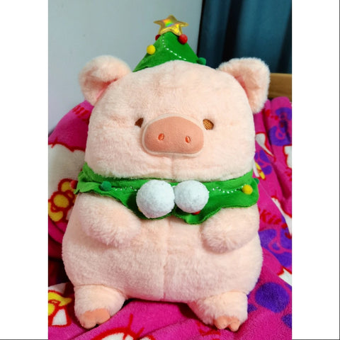 LuLu the Piggy Merry Christmas Plush Doll 2022 Limited Edition