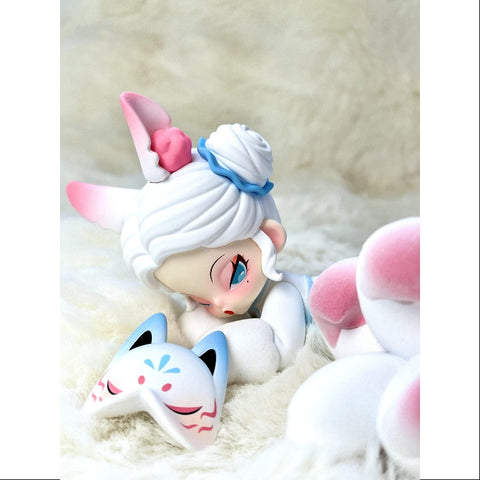 Dodo Nami White Fox Figurine 2024 Limited Edition