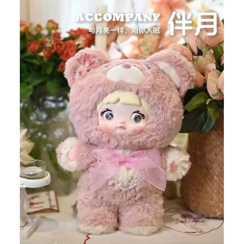 Nommi Good Night,Bear 400% Vinyl Plush Doll Series Accompany