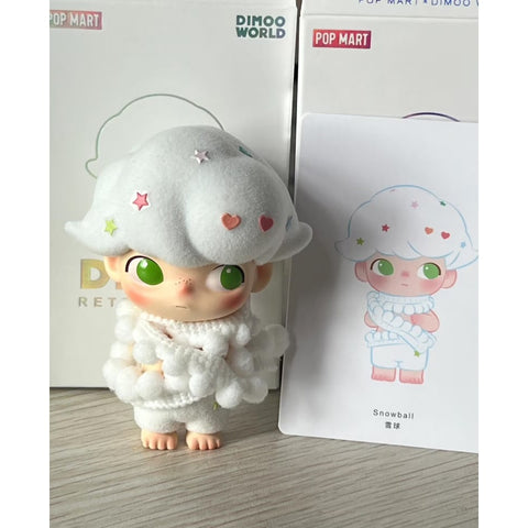 Dimoo World Snowball DIMOO Retro Series Snowball – TOYSEZ