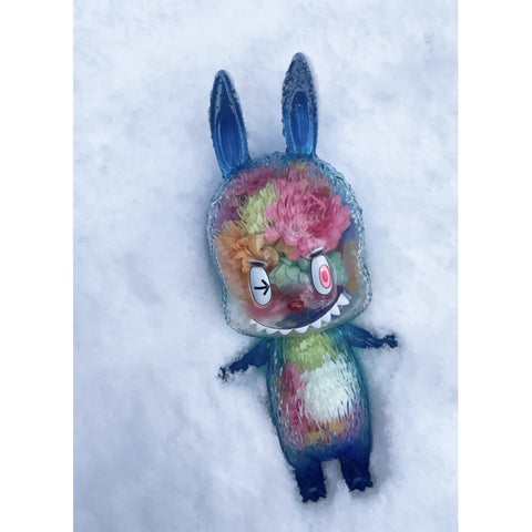 Labubu The Monsters Freckles Bloom XL (Random Left or Right Eye) 2018 Limited Edition