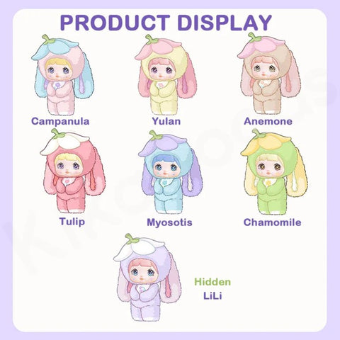 Nommi Garden Rabbit Vinyl Plush Doll Series Whole Set Brand New With P ...