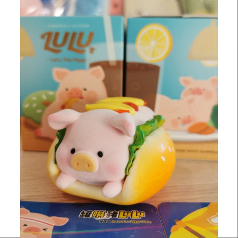 lulu the piggy フィギュア バーガー LuLu The Piggy Burger - Classic