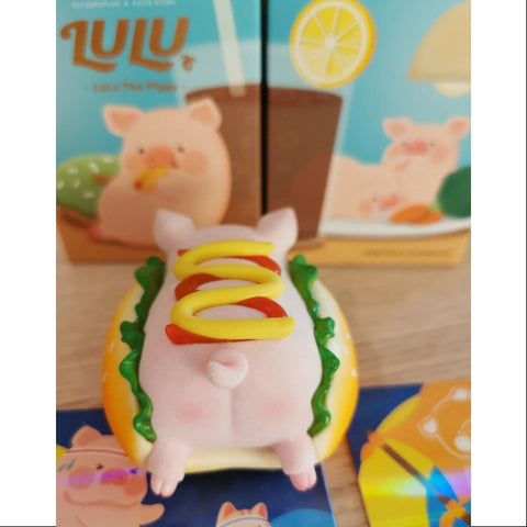 LuLu the Piggy Hot Dog Burger 2022 Limited Edition