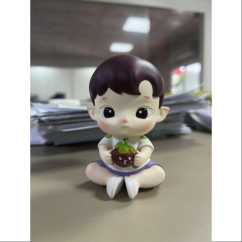 Hacipupu Mangosteen Figurine Art Toy 2023 Singapore Limited