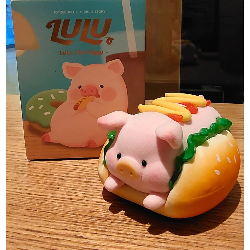 LuLu the Piggy Hot Dog Burger 2022 Limited Edition – TOYSEZ