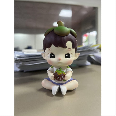 Hacipupu Mangosteen Figurine Art Toy 2023 Singapore Limited