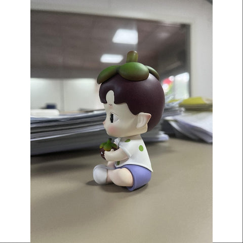 Hacipupu Mangosteen Figurine Art Toy 2023 Singapore Limited