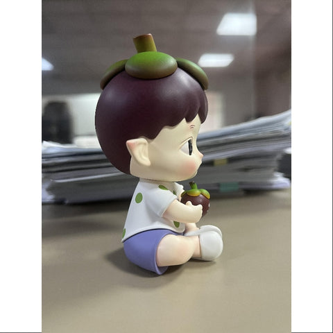 Hacipupu Mangosteen Figurine Art Toy 2023 Singapore Limited