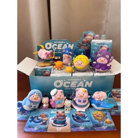 LuLu the Piggy Ocean Series Whole Set Opened