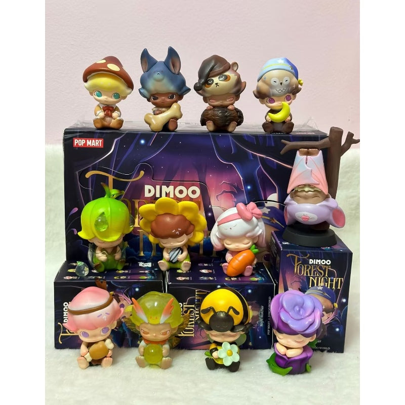 DIMOO Forest Night Series Whole Set Opened