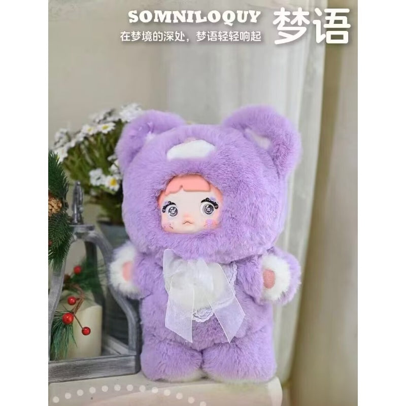 Nommi Good Night,Bear 400% Vinyl Plush Doll Series Somniloquy