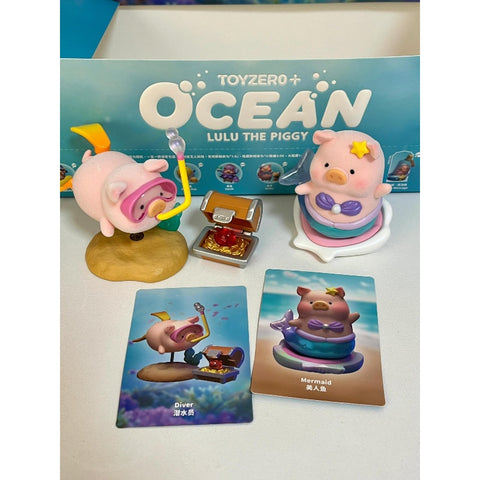 LuLu the Piggy Ocean Series Whole Set Opened