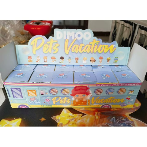 DIMOO Pets Vacation Series Whole Set Opened