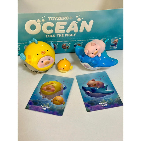 LuLu the Piggy Ocean Series Whole Set Opened