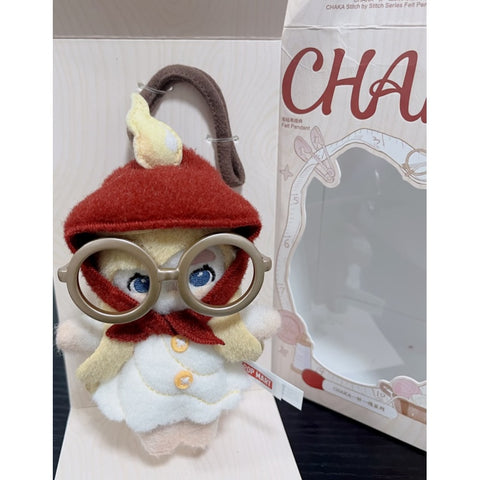 Chaka Stitch by Stitch Granny's Glasses Felt Pendant 2026 Limited Edition