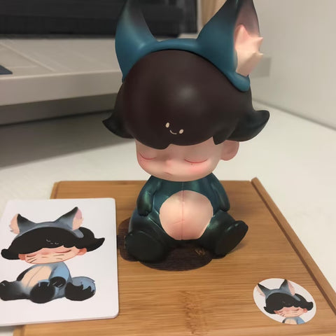 Dimoo Night Wolf DIMOO Wolf Cub Limited Figure – TOYSEZ