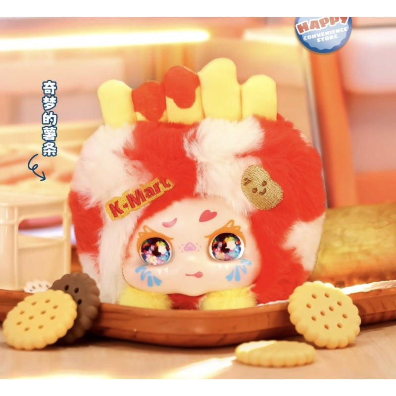 Kimmon Happy Convenience Store Plush Blind Box Series: French Fries (Confirmed Style)