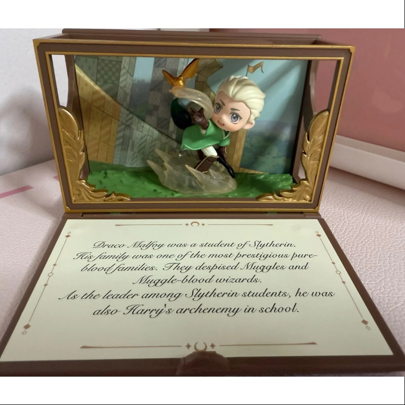 Harry Potter Hogwarts Biographical Series Scene Sets Draco Malfoy